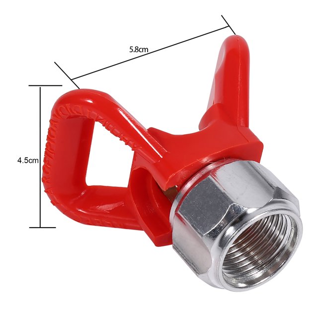 Protector de boquilla de pulverización sin aire, protector de asiento de boquilla de pulverizador de pintura sin aire, soporte de boquilla de pulverización, el mejor de su clase