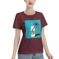 thumbnail image 2 of Bella + Canvas Ladies' Relaxed Jersey Short-Sleeve V-Neck T-Shirt - 6405, 2 of 8