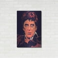 thumbnail image 3 of Luxe Metal Art 'Tony Montana' by Giuseppe Cristiano, Metal Wall Art, 24"x36", 3 of 9