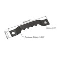 thumbnail image 3 of Ganchos para cuadros Uxcell de 1-1/2" de hierro galvanizado negro, paquete de 20, 3 of 5