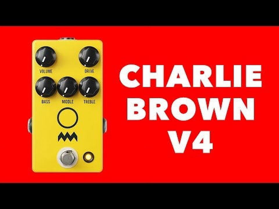 JHS Pedals Charlie Brown V4 Overdrive Effects Pedal