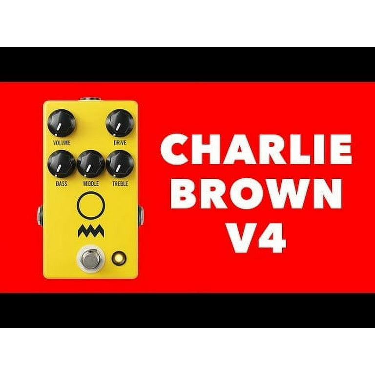 JHS Pedals Charlie Brown V4 Overdrive Effects Pedal - Walmart.com