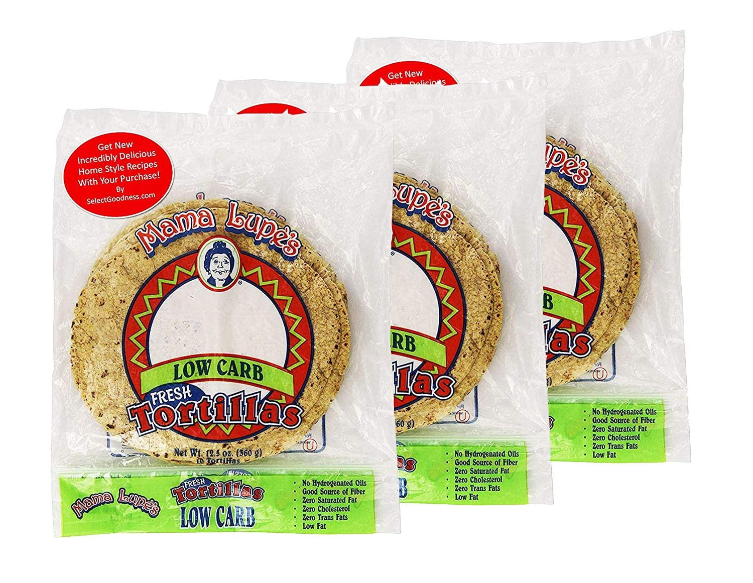 Mama Lupe Low Carb Tortillas 12.5oz Plus Get New Incredibly Delicious