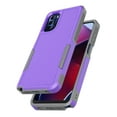 thumbnail image 6 of Tekcoo Moto G Stylus Shockproof Rubber Armor Protective Cell Phone Case for Motorola Moto 5G,Purple, 6 of 7