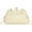 Beige White, variant on Women Mini Straw Woven Clutch Handbag Metal Top-handle Bag Cross-body Bag with Chain Strap