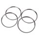 thumbnail image 5 of QUMIIRITY 4Ud Aro Decorativo Para Tapa De De Llanta En Color Plata, 5 of 8