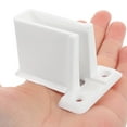 thumbnail image 4 of WEUVEB Clip and Hook Design Rv Door Latch Bracket Window Latch Knob White Abs 10Set, 4 of 9