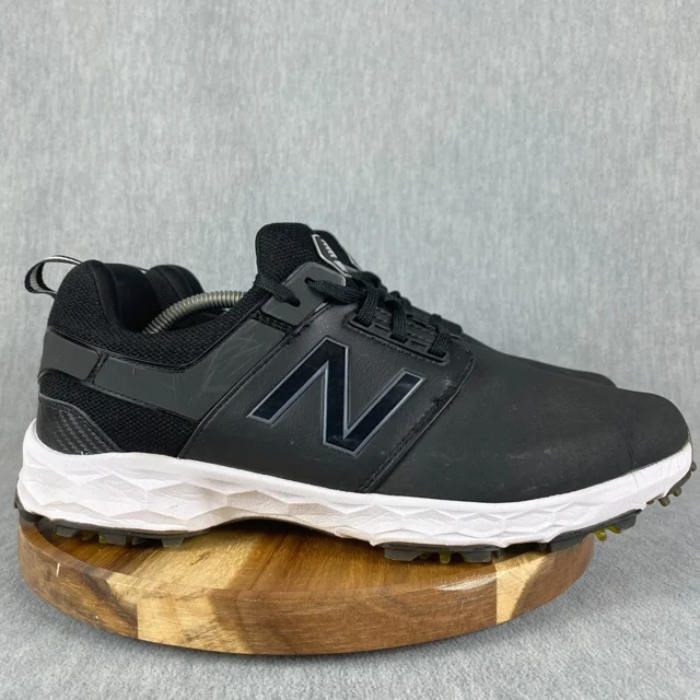 New Balance Fresh Foam LinksPro Golf Shoes Mens Size 12 Black Cleats Soft Spikes
