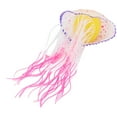 thumbnail image 3 of Artificial Fluorescent Jellyfish Floating Jellyfish Decorations for Aquarium and Fish Tank, 3 of 14