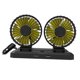 thumbnail image 3 of Soplador de aire de refrigeración d del coche Durable giratorio de 360 grados para caliente Fácil de Doble cabeza 12V Sharpla Mini ventilador de coche, 3 of 8