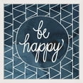 thumbnail image 3 of Marmont Hill "Be Happy Circle" Framed Painting Print, 3 of 5