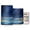 Magical Night Sky with Fish, variant on Set of 2 Flameless Candles Lights with Remote Control Flickering LED Candles Electric Candles for Home Decor Parties Watercolor Blue Butterfly