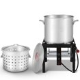 thumbnail image 1 of Kit de Quemador y Olla para Hervir Mariscos Feasto de Aluminio 100 QT, 1 of 9