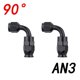 thumbnail image 1 of 2pcs Universal Aluminum AN3/4/6/8/10/12 PTFE Hose Fittings E85 Hose End Joint for PTFE Nylon or Steel Braided Fuel Line~2680, 1 of 1