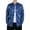 A-Blue154, variant on Men's Jacquard Tang Jacket Mandarin Collar Closure Coat Breathable Traditional Casual Outerwear