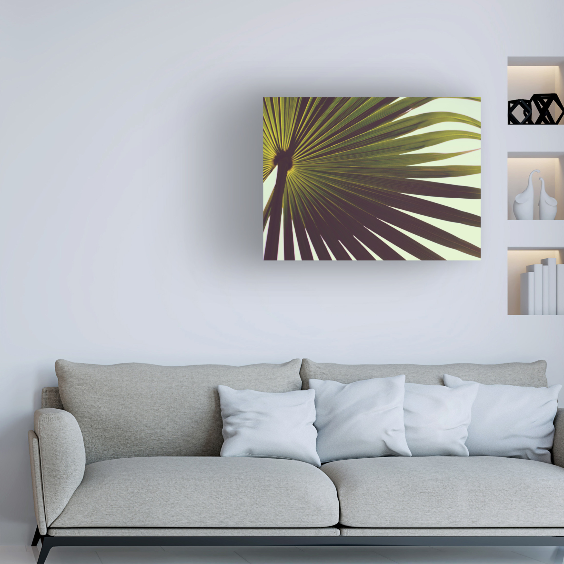 Trademark Fine Art Tim Mossholder Palm Textures Canvas Wall Art