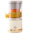 thumbnail image 1 of One-Touch Travel Juice Maker - USB Rechargeable Cordless Citrus Juicer for Home, Office, Camping & Travel（Only juicer）, 1 of 5