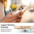 thumbnail image 6 of 3-in-1 Entronix Bundle for iPhone 16 Pro, Love Heart Cute Slim Case 2 Screen Protector, Rose, 6 of 8