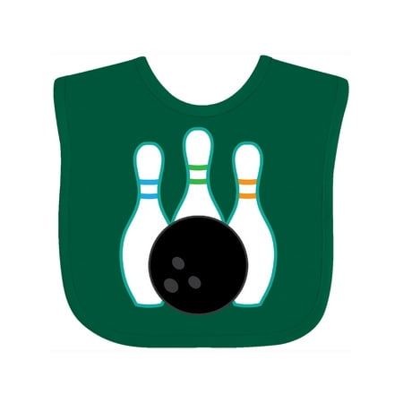 

Inktastic Bowling Team Bowler Gift Baby Boy or Baby Girl Bib