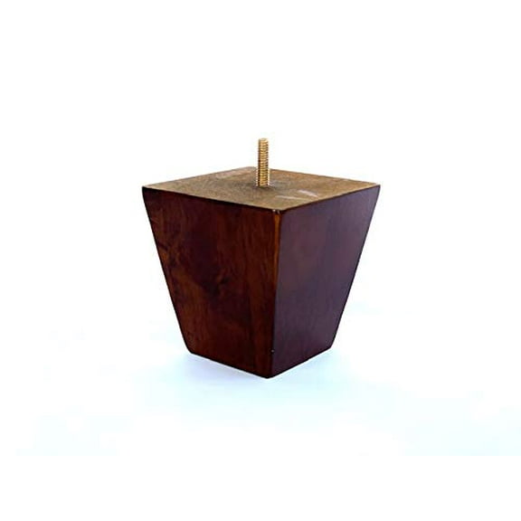 Square Tapered Furniture Leg (Set Of 4) 4"