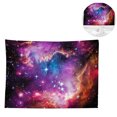thumbnail image 2 of Tapiz de galaxia, tapiz de cielo estrellado, tapiz de universo espacial, tapiz psicodélico para colgar en la pared, tapiz de nebulosa misteriosa con estrellas para sala de estar y dormitorio, 2 of 8