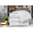 thumbnail image 5 of Ample Decor White Bath Towels for Bathroom Set of 4 100% Cotton Popcorn Textured -Quick Dry, Highly Absorbent, OEKO-TEX Certified, Machine Washable - Mulaayam Collection - 30 X 54 Inch, 5 of 6