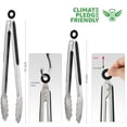 thumbnail image 3 of Juego de 2 pinzas de cocina Hotec de acero inoxidable, 23 cm y 30 cm, 3 of 5