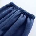 thumbnail image 3 of Hiijoy Little Boys Flannel Pajama Pants Elastic Waist Trousers Solid Comfy Sleep Bottoms, 3 of 5