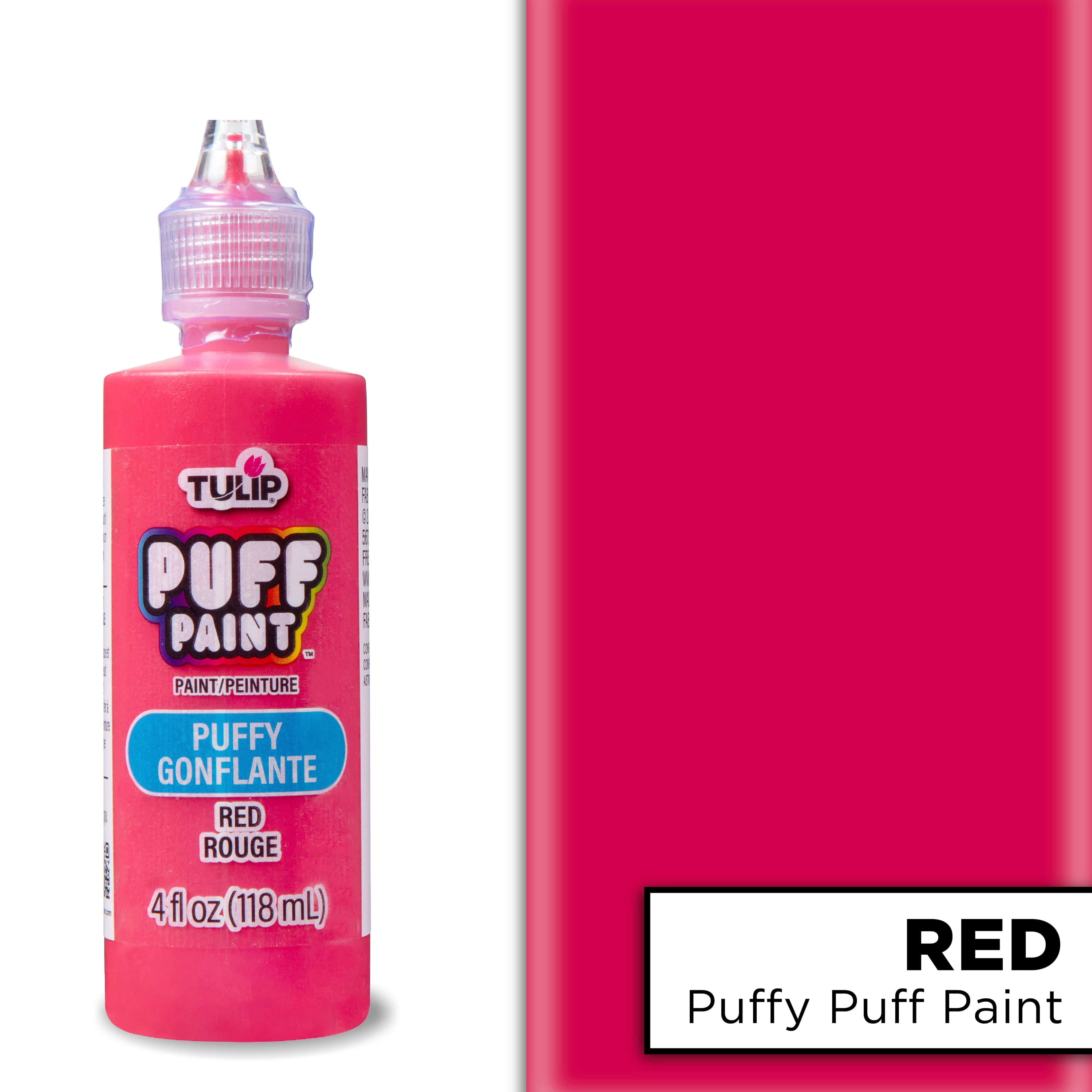 Tulip Puff Paint 4oz. Puffy Dimensional Fabric Paint, 12 Pack