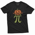 thumbnail image 3 of Halloween Funny Pumpkin T-shirt Pi Pie funny Halloween costume Tee shirt (3X-Large Grey), 3 of 7