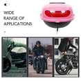 thumbnail image 6 of BERTDOMD 1 Set Motorcycle Top Case Rear Tail Box Motorcycle Trunk Mount Storage Carrier With Backrest, 6 of 6
