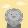 thumbnail image 3 of Prime, Marcus 20x20 Black Modern Framed Museum Art Print Titled - Funky Lion, 3 of 5