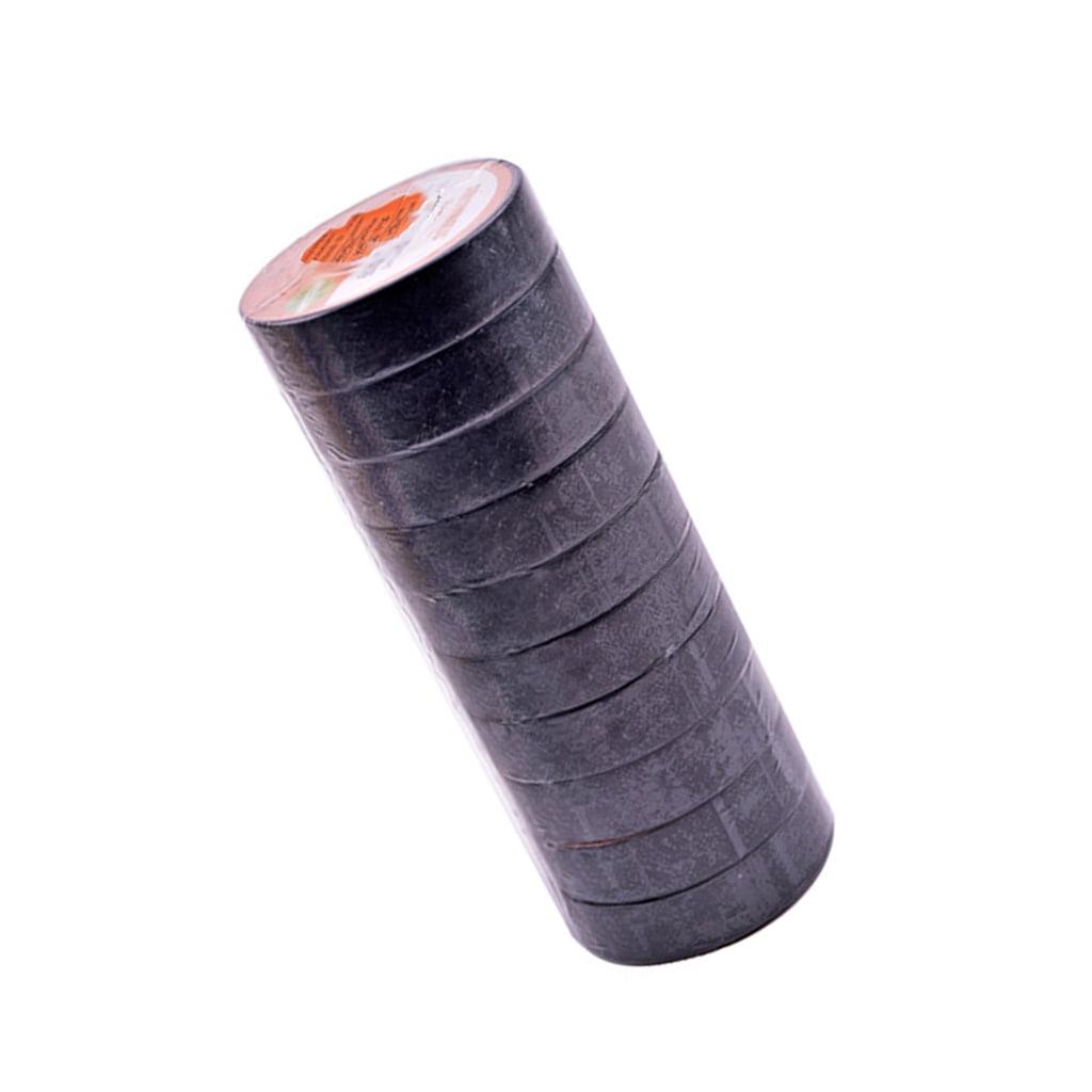 10 Roll PVC Electrical Insulation Tape for Home Industrial and Automotive
