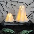 thumbnail image 4 of Ensemble de Figurines Décoratives en Céramique LED 2 Pcs pour Ambiance, 4 of 5