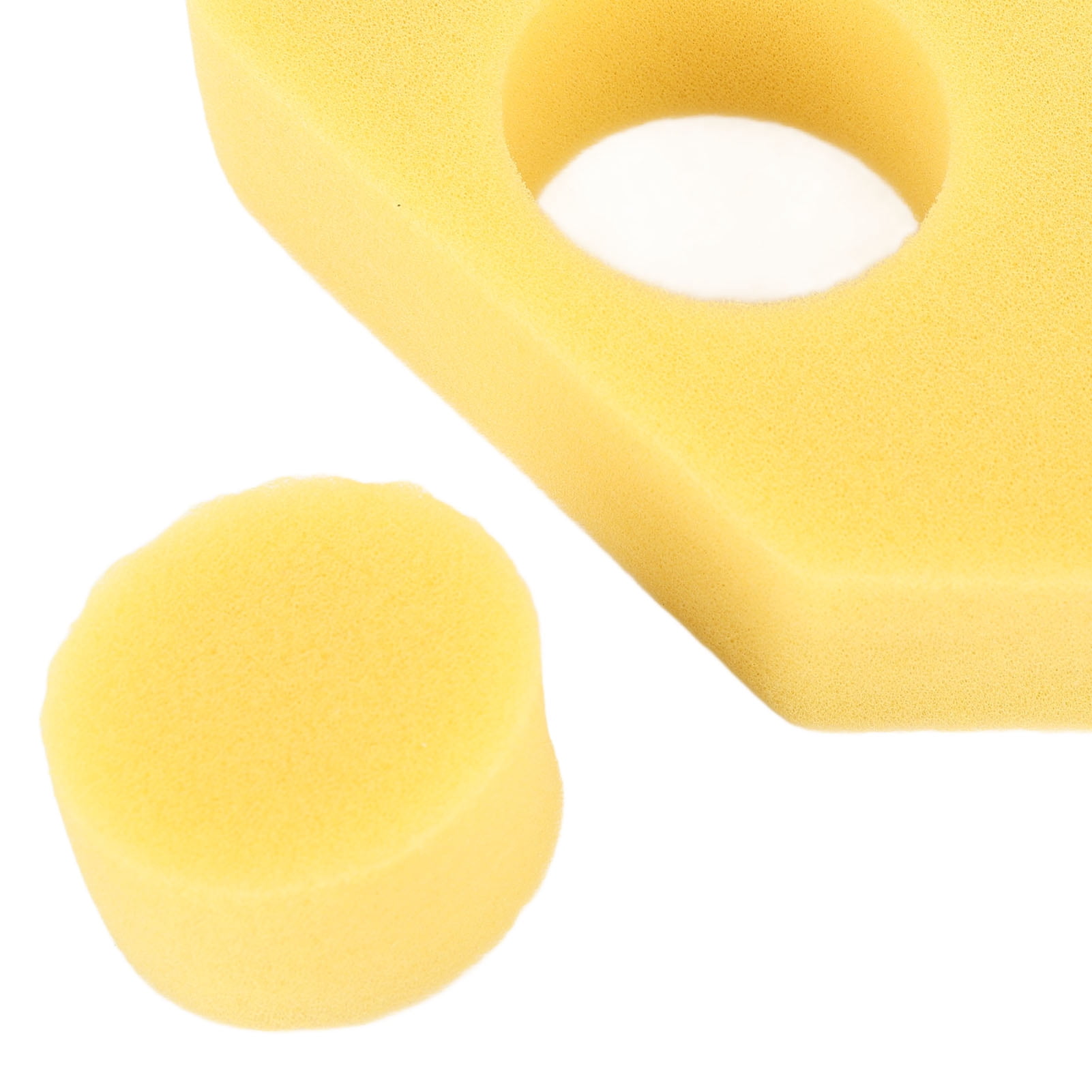 YAHHU 10PCS Lawnmower Foam Air Filter Replacement Set for Briggs & Stratton 698369 4216 5088 5099, Premium PU Foam Lawn Mower Engine Cleaner Accessory Parts (11.81 inches / 30 cm)