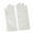 White-04, variant on STETMN Black Metallic Gloves for Women Shiny Stretch Fingers Gloves Trendy Party Short Gloves