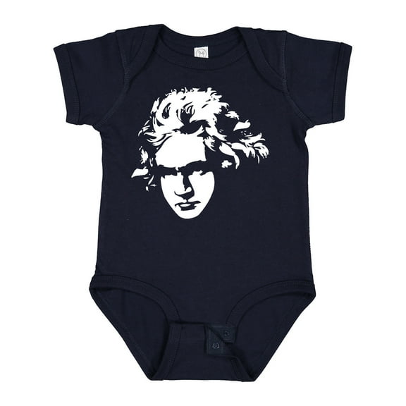 Inktastic Beethoven Classical Music Composer Boys or Girls Baby Bodysuit