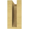 thumbnail image 4 of 3"W x 6"D x 6"H Classic Del Monte Rough Cedar Woodgrain TimberThane Corbel, Primed Tan, 4 of 6