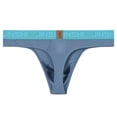 thumbnail image 3 of TANBOM Men's Sexy G-String Comfortable Breathable Tagless Bulge Enhancing Fixed Position Grey XL, 3 of 6