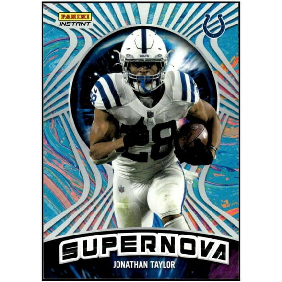 NFL 2022 Instant Supernova Football   Jonathan Taylor Trading Card S-10 (Panini)