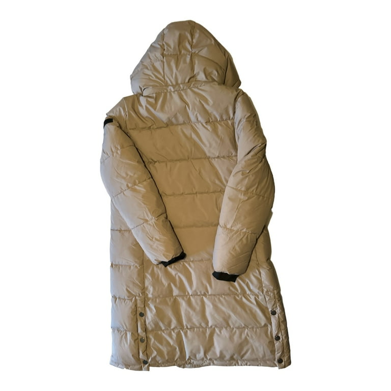 Clothing Daunenmantel Dkny Damen Daunenmantel Maxi Maxi Steppjacke