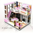 thumbnail image 3 of 1220pcs Mini Room, Model Technology Building Blocks, Assembly Educational Building Blocks, Halloween/Christmas/Valentine's Day Gifts, Birthday Gifts, 3 of 4
