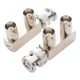 thumbnail image 1 of Conector Rf F Directo Bnc, Bnc Macho A Doble De 2 Bn, 1 of 6