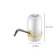 thumbnail image 3 of Dispensador de agua portátil recargable por USB para botellas de 5 galones | Bomba de flujo rápido para camping y viajes con tubo de acero inoxidable, 3 of 6