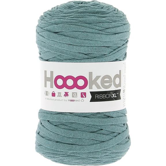 Hoooked Ribbon XL Yarn-Emerald Splash