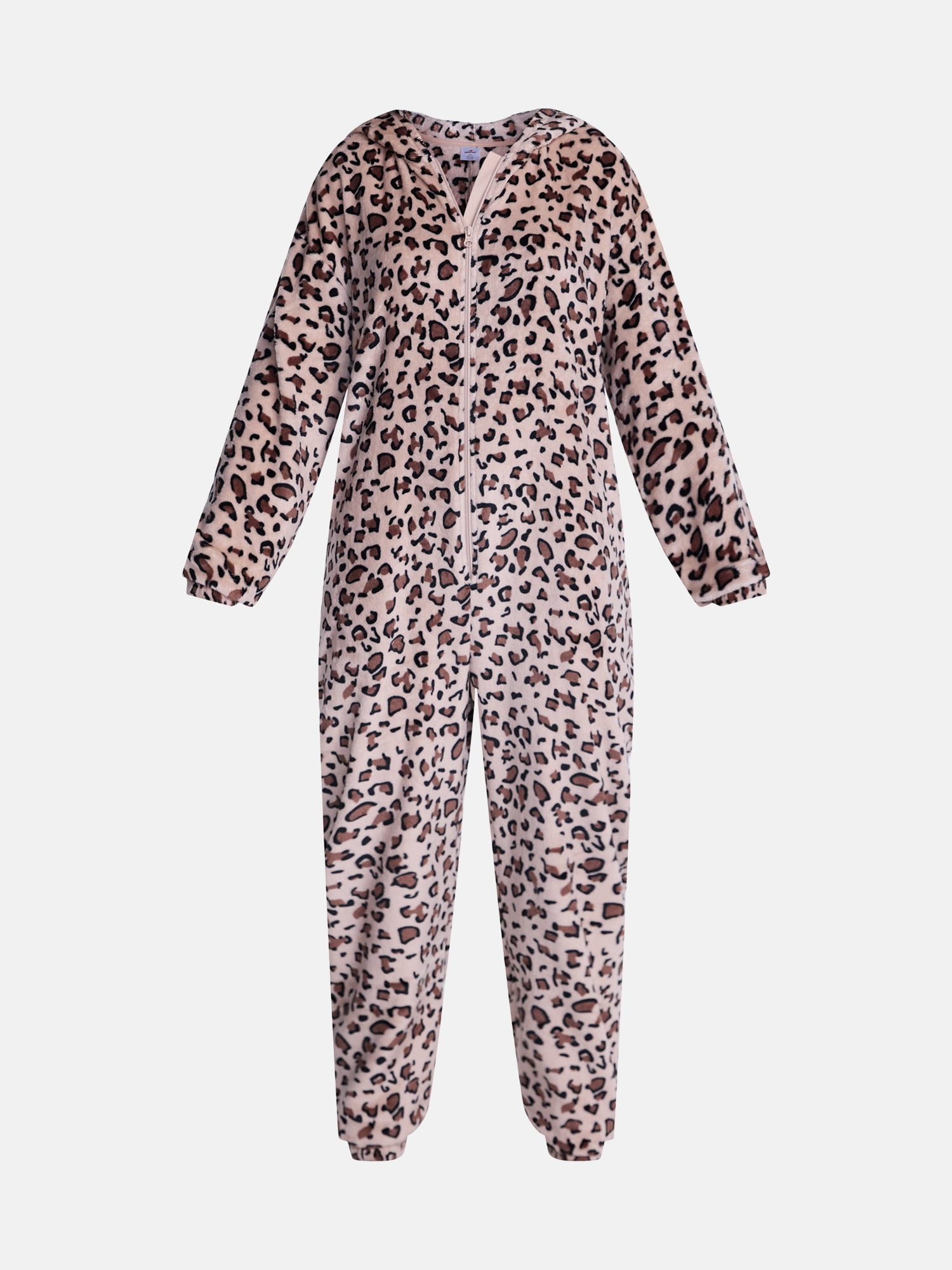 Leopard Print Women’s Union Suit from Way To Celebrate, Sizes XS-3X