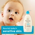 thumbnail image 4 of Aveeno Baby Daily Moisture Bath Body Wash & Shampoo, Liquid Soap, Oat Extract, 18 fl oz, 4 of 10