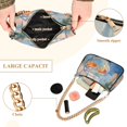 thumbnail image 2 of FORMRS Womens Shoulder Bag with Chain Strap Clutch Purse Cute Tote Handbag, Blue Goldfish, 2 of 7