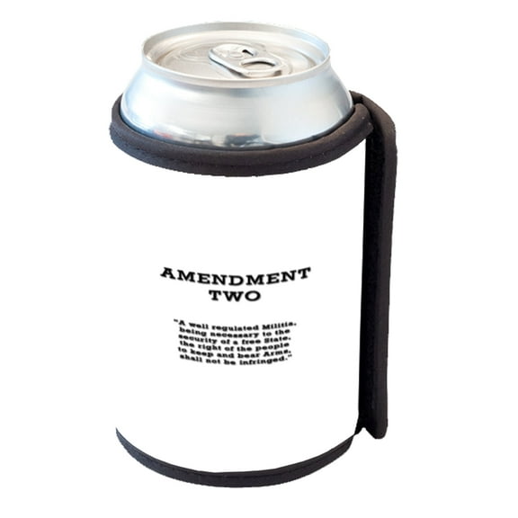 KuzmarK Insulated Drink Can Cooler Hugger - Amendment Two