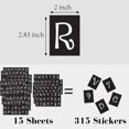 thumbnail image 4 of Plantillas adhesivas Stickery Stencils de letras y números de 2 pulgadas, 4 of 9